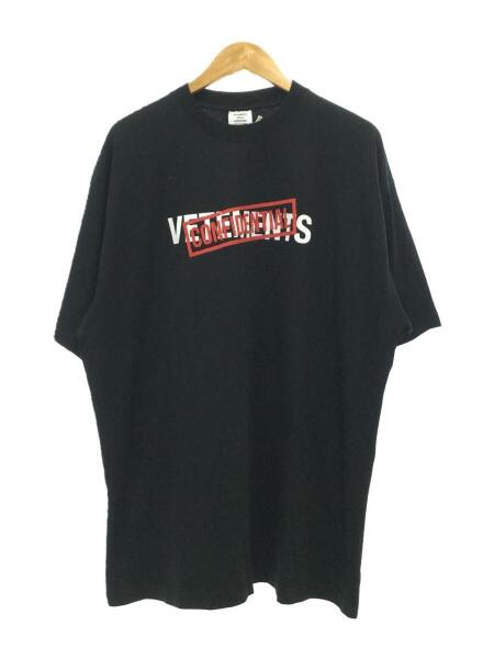 VETEMENTS(ヴェトモン) / 22AW/タグ付き/Tシャツ/XS/コットン/BLK 