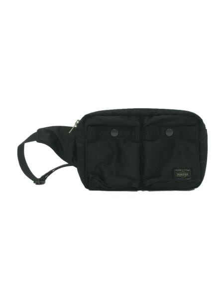 【美品】PORTER ポーター タンカー ウエストバック ブラック TANKER（PORTER） ポーター タンカー ウエストバッグ(S) 622-76629