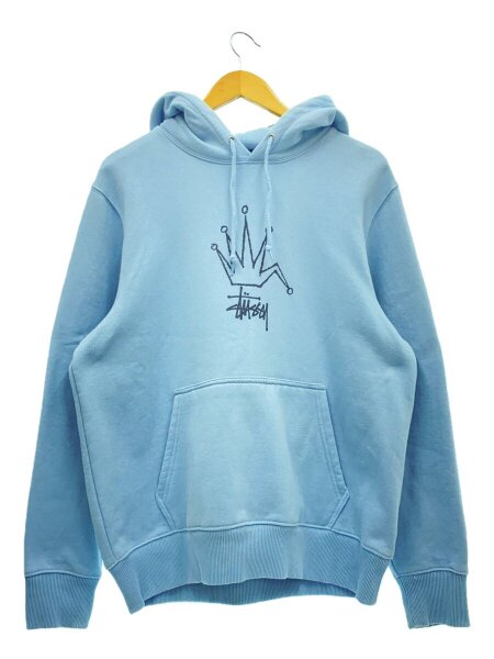 STUSSY(ステューシー) / パーカー/S/コットン/ブルー/プリント 