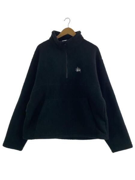 STUSSY(ステューシー) / フリースジャケット/L/ポリエステル/BLK