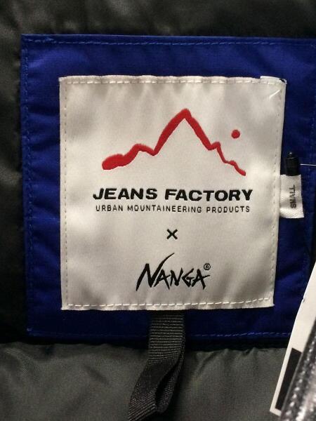 NANGA × jeans factory clothes / ダウンジャケット/M/ナイロン/BLK/無地/JMP-2150704-028 NANGA(ナンガ) / ナンガ/ダウンジャケット/S/JMP-2150704-028/JEANS