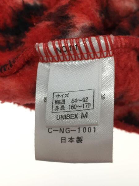 salomon(サロモン) / フリースジャケット/M/ポリエステル/RED/総柄