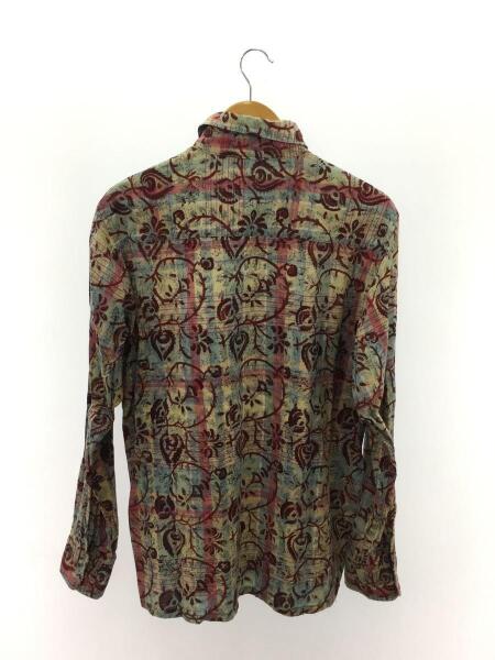 Needles◇長袖シャツ/L/コットン/BLK/総柄/PU202// Needles(ニードルズ