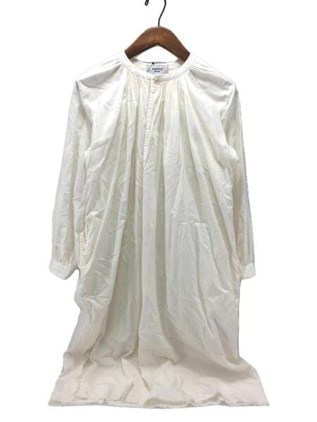 YAECA(ヤエカ) / ヤエカ/171217/GATHER BLOUSE LONG/長袖ワンピース/S 