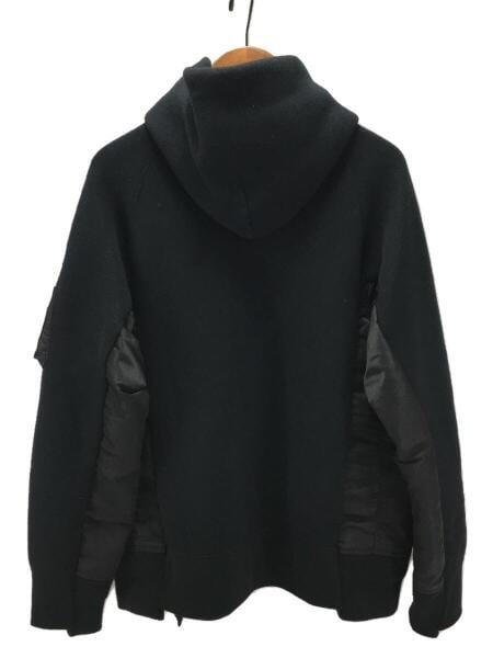 sacai(サカイ) / サカイ/scm-033/Sponge Sweat x MA-1 Hoodie/パーカー 
