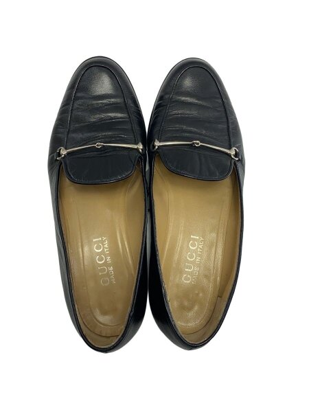 GUCCI(グッチ) / ホースビットローファー/ローファー/35.5/ブラック 