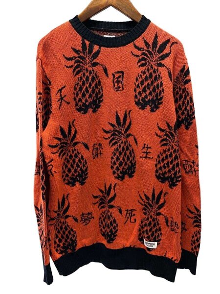 WACKO MARIA(ワコマリア) / PINEAPPLE JACQUARD SWEATER/ニット 