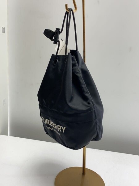 BURBERRY(バーバリー) / ポーチ/ナイロン/BLK/巾着ポーチ | 中古品の