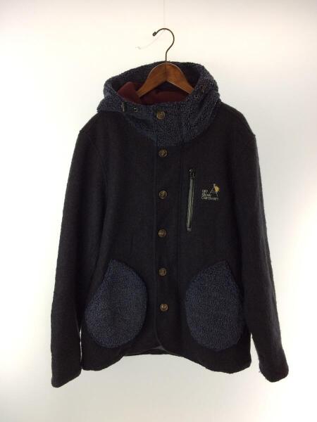 go slow caravan ライトウール×ボア パーカージャケット サイズ4