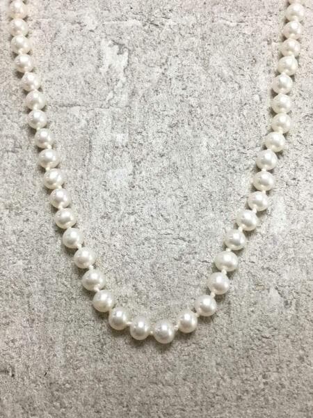 SAINT LAURENT(サンローラン) / 13AW/パールネックレス/--/WHT 