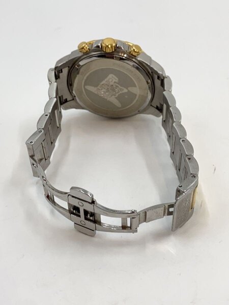 Ice Link(アイスリンク) / クォーツ腕時計/アナログ/BLK/SLV/SS | 中古 
