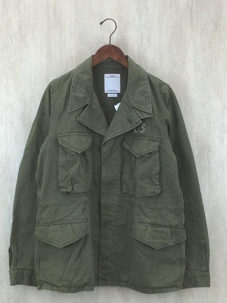 visvim(ヴィズヴィム) / ACHSE JKT/DAMAGED COTTON/LINEN/ミリタリー 