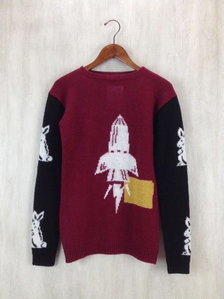 PRADA(プラダ) / ロケット ウサギモチーフセーター(厚手)/40/ウール 