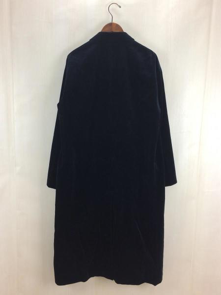 Graphpaper(グラフペーパー) / チェスターコート/1/ベロア/BLK/17AW 