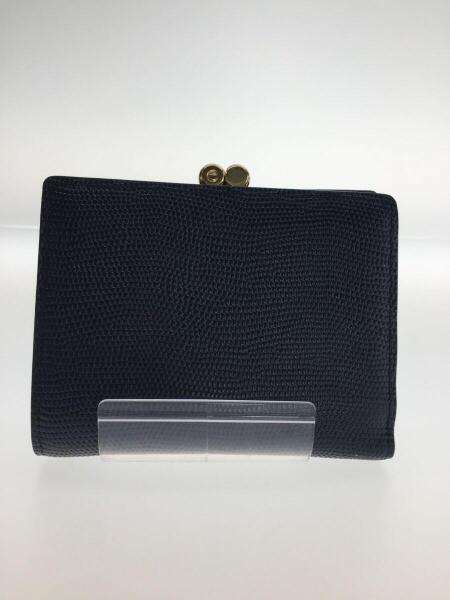 Epoi(エポイ) / がま口2つ折り財布/レザー/NVY | 中古品の販売・通販