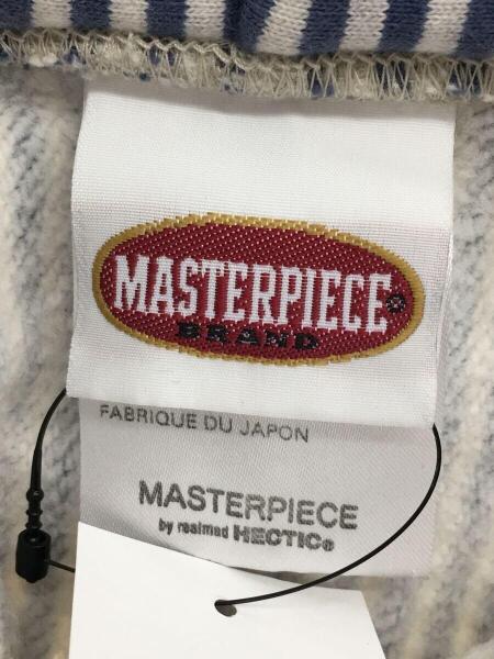 MASTERPIECE(マスターピース) / ストライプ切替パーカー/M/コットン 