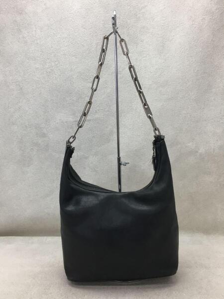 GUCCI(グッチ) ショルダーバッグ - 001・3874・2404 黒 チェーンショルダー GUCCI(グッチ) / チェーンワンショルダーバッグ/レザー/BLK/001・3874