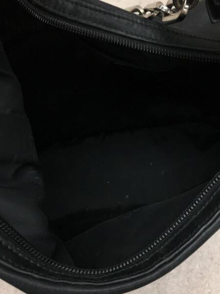 GUCCI(グッチ) ショルダーバッグ - 001・3874・2404 黒 チェーンショルダー GUCCI(グッチ) / チェーンワンショルダーバッグ/レザー/BLK/001・3874