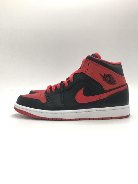 NIKE(ナイキ) / AIR JORDAN 1 MID/Bred Toe/スニーカー/26.5cm/RED 