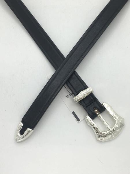 MONITALY(モニタリー) / Extra Long Leather Belt/ベルト/レザー/BLK