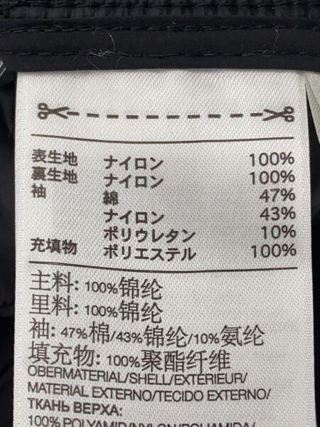 パ Y-3(ワイスリー) / フーデッドパデッドジャケット/S/ナイロン/BLK