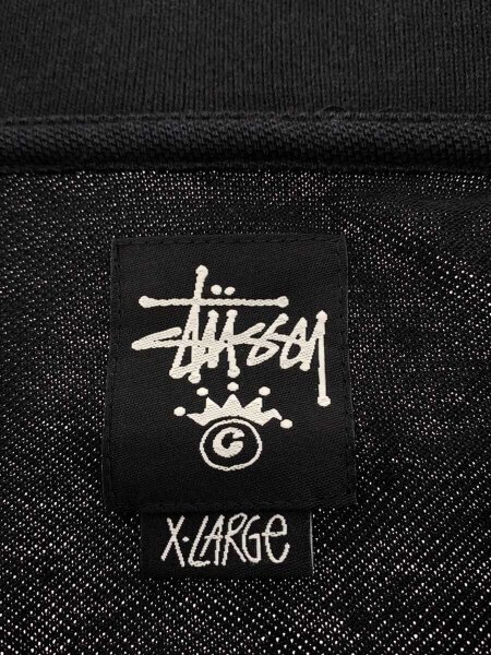 STUSSY(ステューシー) / ポロシャツ/XL/コットン/BLK | 古着の販売 