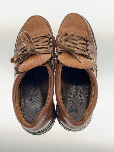 大幅値下！【美品】MEPHISTO メフィスト　US6.5 レザーブラウン、革茶 MEPHISTO(メフィスト) / シューズ/US6.5/ブラウン/レザー/CRUISER