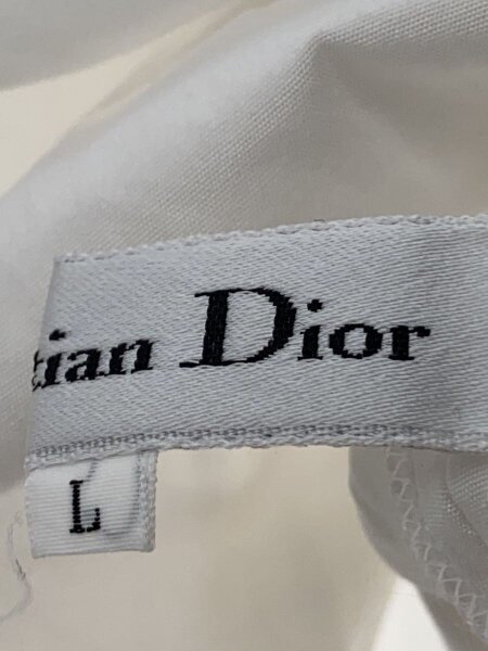Christian Dior(クリスチャンディオール) / 長袖シャツ/L/コットン/WHT