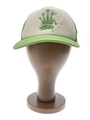 STUSSY(ステューシー) / メッシュキャップ/--/ポリエステル/BLK/無地