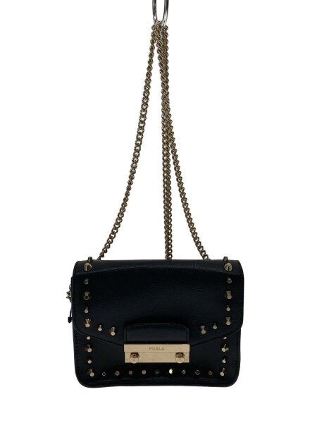 FURLA(フルラ) / メトロポリタン/スタッズ/ショルダーバッグ/--/BLK 