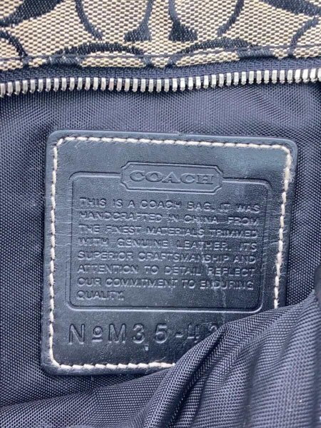 COACH(コーチ) / ショルダーバッグ/キャンバス/BLK/4270 | 中古品の