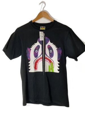 A BATHING APE(アベイシングエイプ) / Tシャツ/コットン/BLK/ブラック