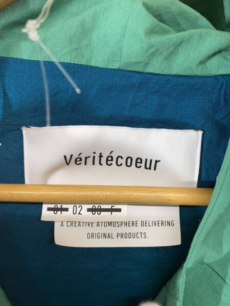 veritecoeur(ヴェリテクール) / コート/2/コットン/GRN/無地/VC-2409U