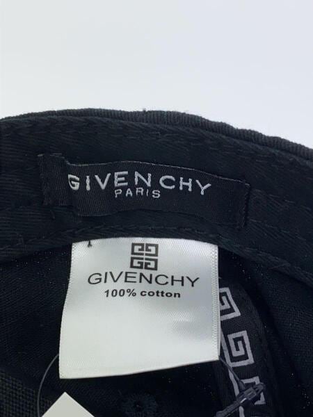 GIVENCHY(ジバンシィ) / サイドロゴテープキャップ/コットン/BLK