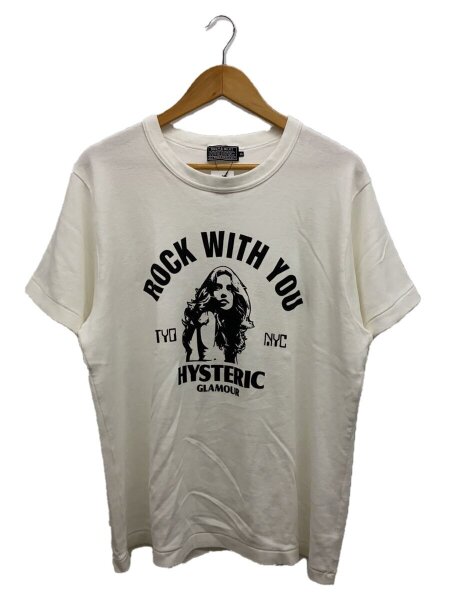 HYSTERIC GLAMOUR(ヒステリックグラマー) / Tシャツ/XL/コットン/WHT 