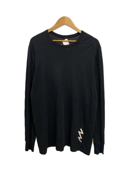Rick Owens(リックオウエンス) / 長袖Tシャツ/L/コットン/BLK Rick Owens(リックオウエンス) / 長袖Tシャツ/L/コットン/BLK