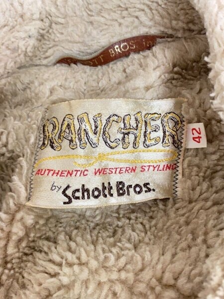 Schott(ショット) / 70s/RANCHER by SCHOTT/スウェードボアランチ