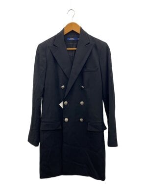 POLO RALPH LAUREN / 紺ブレ/金ボタン/PRL刺繍/シングル/12/コットン/NVY/無地 POLO RALPH LAUREN(ポロラルフローレン) / 紺ブレ/金ボタン/PRL刺繍