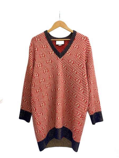 GUCCI(グッチ) / 19SS/GGストライプ/ニット・セーター(厚手)/--/ウール 