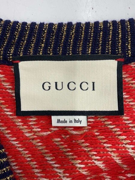 GUCCI(グッチ) / 19SS/GGストライプ/ニット・セーター(厚手)/--/ウール 
