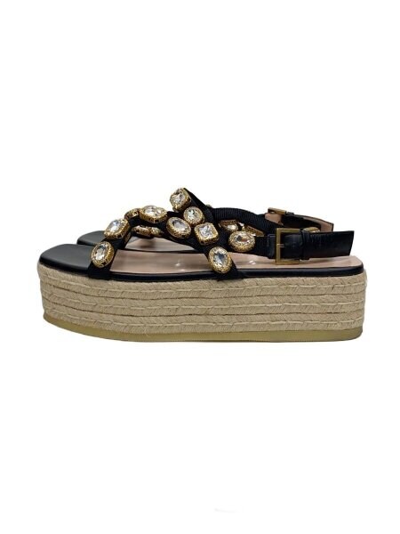 GUCCI(グッチ) / サンダル/38/ビジュー/エスパドリーユ | 中古品の販売 
