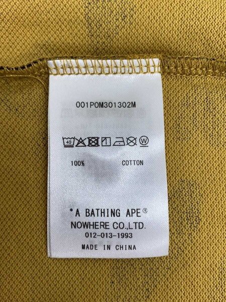 A BATHING APE(アベイシングエイプ) / 1stCamoOnePointPoloポロシャツ