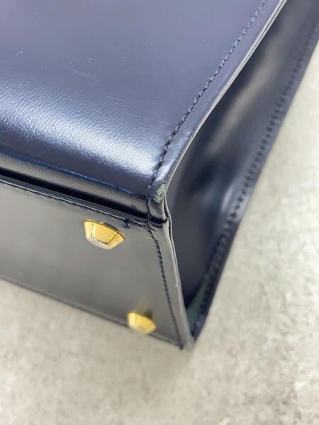 YVES SAINT LAURENT(イヴサンローラン) / ハンドバッグ/レザー/NVY