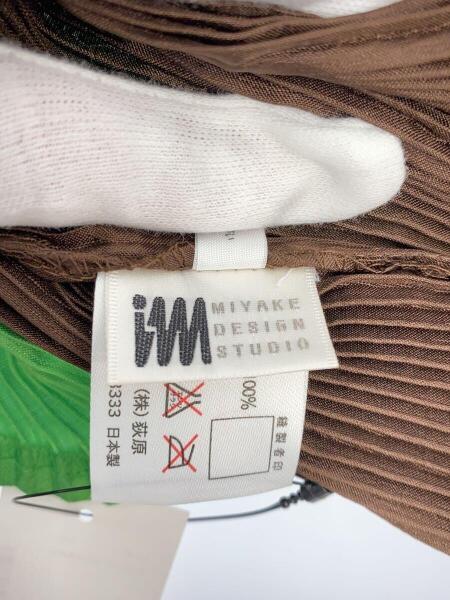 im product / ノースリーブワンピース/--/ポリエステル/GRN/無地 ISSEY MIYAKE(イッセイミヤケ) / ノースリーブワンピース