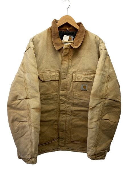 カーハートトラディショナルコートフェードボロ企業ロゴ