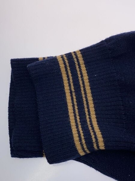 SUGARHILL / 24SS/ZIP-UP LINE KNIT POLO SHIRT/ニット・セーター(薄手)/1/ウール/NVY SUGARHILL(シュガーヒル) / 24SS/ZIP-UP LINE KNIT POLO SHIRT/ニット