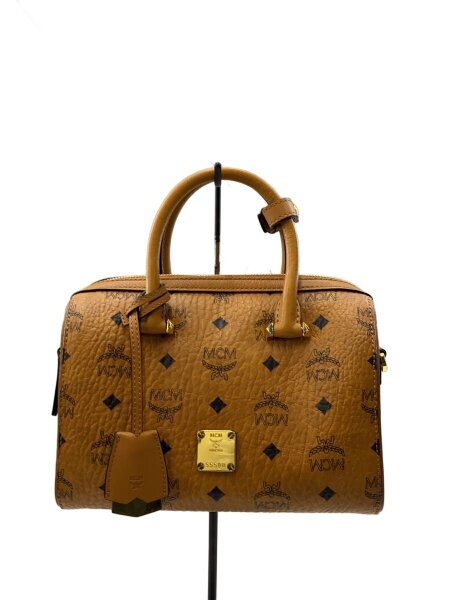 MCM(エムシーエム) / ヴィセトス/エッセンシャルボストンバッグ/レザー 
