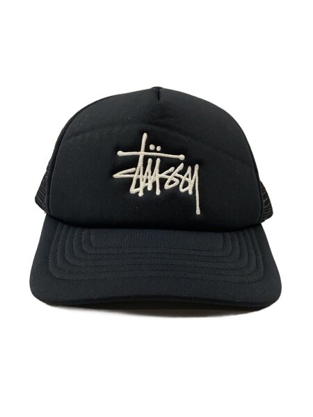 STUSSY(ステューシー) / メッシュキャップ/FREE/ポリエステル/BLK 