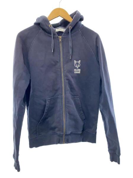 MAISON KITSUNE◇ジップパーカー/XS/コットン/NVY MAISON KITSUNE 
