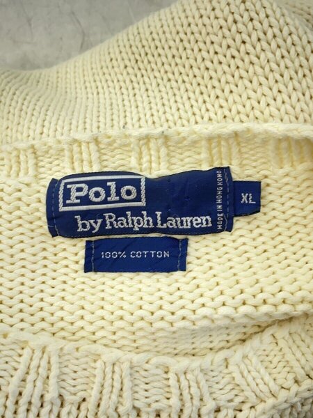 POLO RALPH LAUREN(ポロラルフローレン) / 90S/香港製/星条旗ニット/XL 
